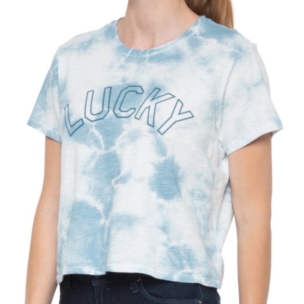 🆕 “LUCKY” Lucky Brand Tie-dye T-shirt (86)